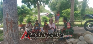 Babinsa Desa Naku Bangun Kebersamaan Demi Keamanan Desa