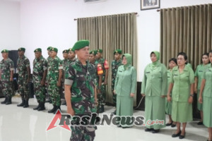 Pelepasan Kasdim Pererat Silaturahmi Keluarga Kodim Kupang