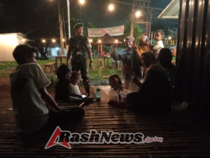 Danramil Sekongkang Pimpin Apel Pagi, Anggota Ikuti Donor Darah dan Pengawasan Pembangunan