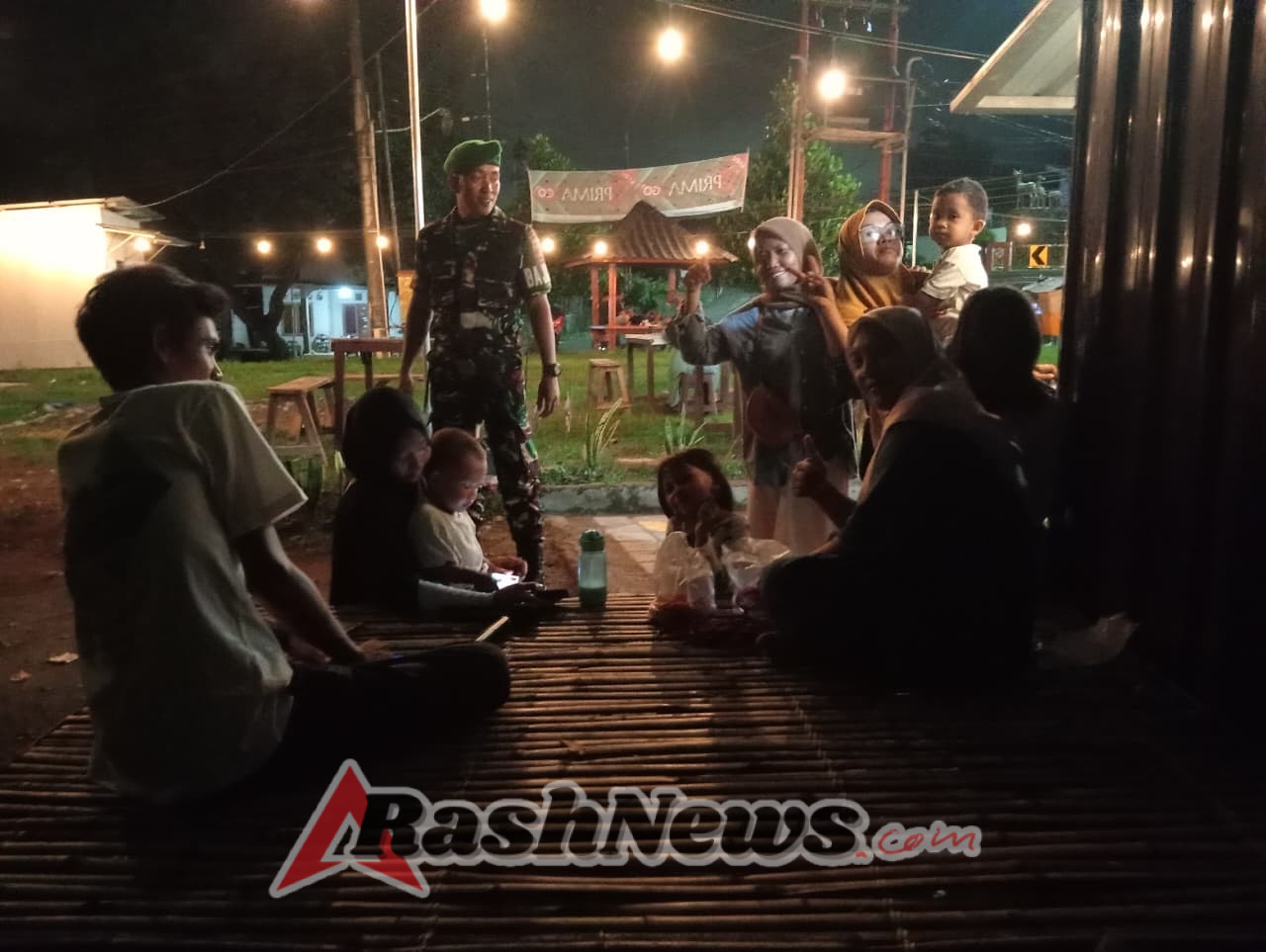 Danramil Sekongkang Pimpin Apel Pagi, Anggota Ikuti Donor Darah dan Pengawasan Pembangunan