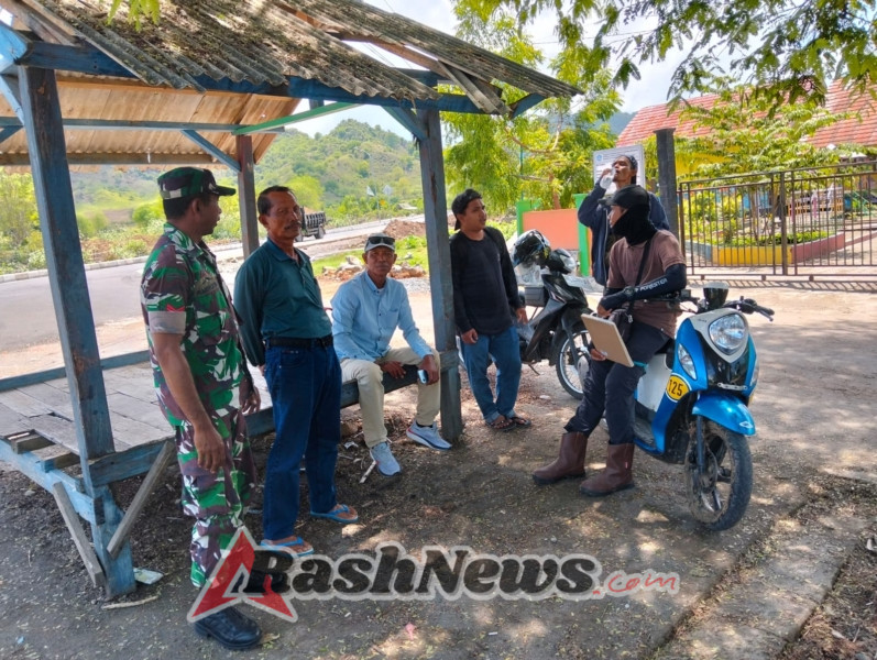 Pererat Silaturahmi, Babinsa Kiantar Pantau Keamanan Wilayah Binaan