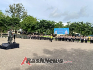 Sinergi TNI–Polri Menguat, Dandim 1618/TTU dan Kapolres TTU Pimpin Apel PAM VVIP dan Nataru