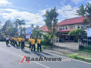 Polsek Tembuku Laksanakan Olahraga Bersama, Wujudkan Tubuh Sehat dan Jiwa Kuat