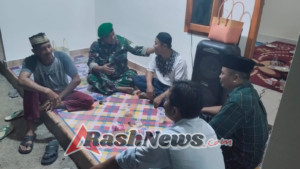 Jaga Keamanan Wilayah, Personel Koramil 1628-02/Sekongkang Gelar Patroli Malam