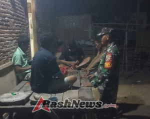 Babinsa Parado Tegaskan Larangan Balap Liar, Sosialisasi Sanksi Hukum