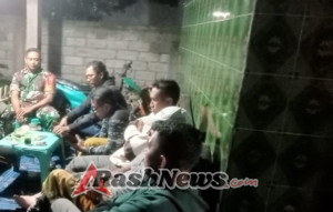 Kolaborasi Babinsa dan Warga Adu, Ronda Malam Berlangsung Kondusif