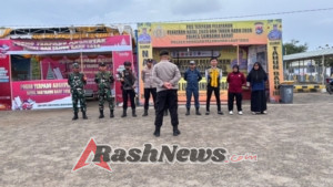 Apel Gabungan Posko Terpadu Nataru, Pelabuhan Poto Tano Terpantau Aman dan Kondusif
