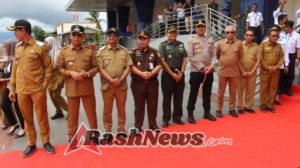 Pemerintah Daerah dan Forum Komunikasi Pimpinan Daerah Hadiri Penyambutan Trans Nusa