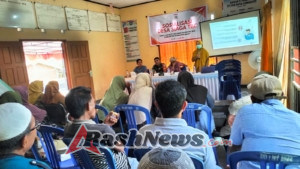 TNI Mendukung Kesehatan Masyarakat, Babinsa Desa Lamontet Hadiri Sosialisasi TBC