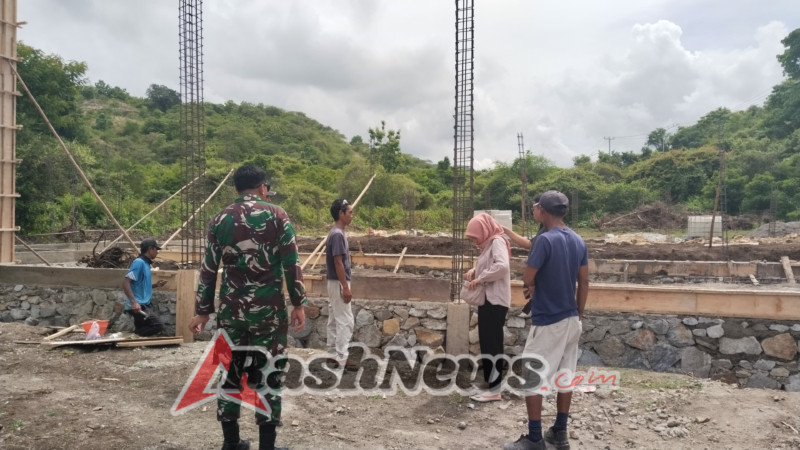 Sinergi TNI–PT Agrinas: Progres Koperasi Merah Putih Desa Belo Dicek di Lapangan