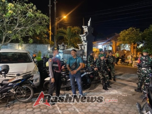 Sinergitas TNI–Polri, Polres Klungkung Bersama Kodim 1610/Klungkung Gelar Patroli Skala Besar Amankan Malam Natal