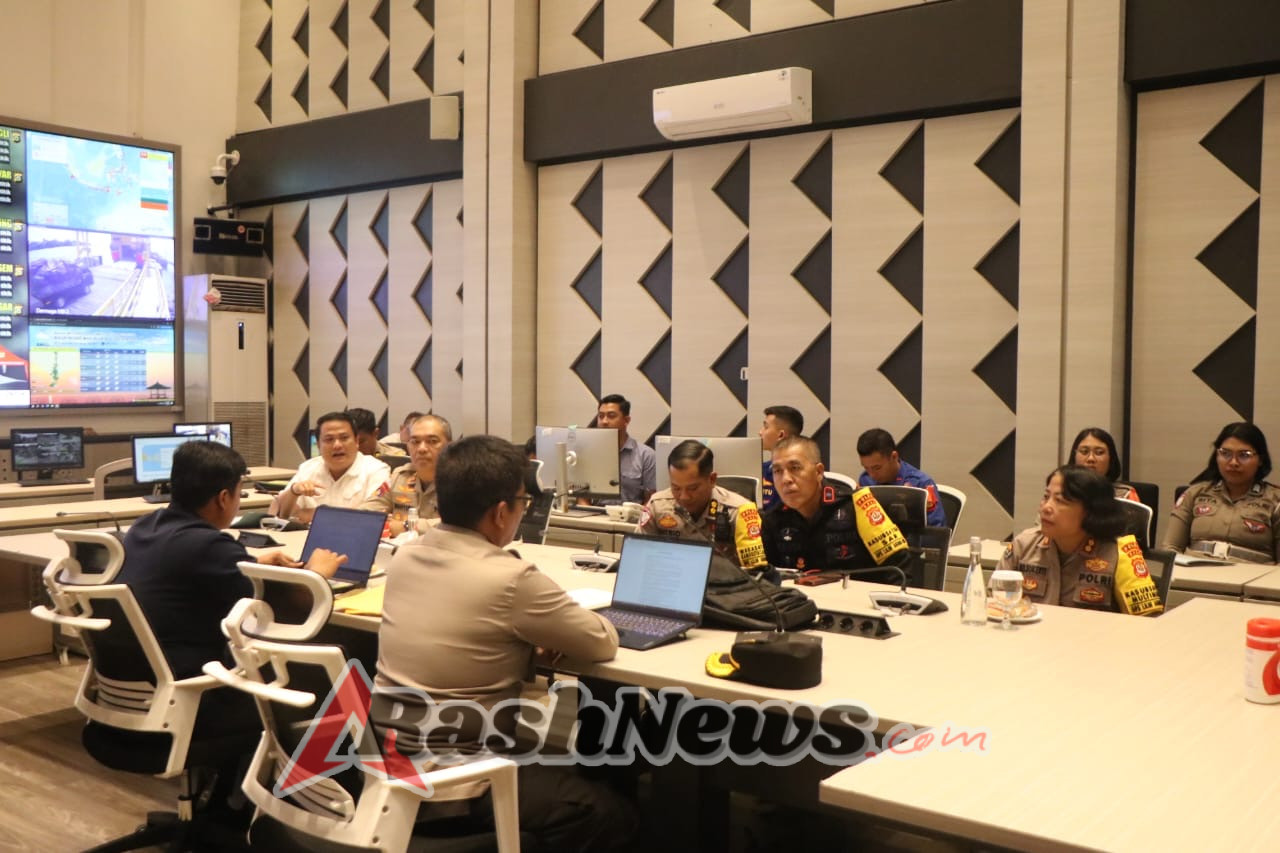 Tim Wasops Itwasum Mabes Polri Tinjau Pelaksanaan Operasi Lilin Agung 2025 Di Polda Bali.