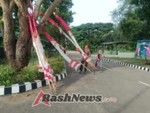 Anggota Makodim 1618/TTU Gelar Kegiatan Pembersihan Lingkungan Markas