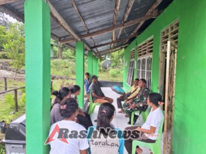 Pendekatan Humanis Prajurit Kewilayahan Hadirkan Rasa Aman di Pedalaman TTU