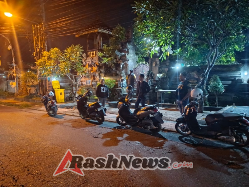 Team Opsnal Polsek Gianyar Gelar KRYD, Tekan Premanisme dan Cegah Aksi 3C