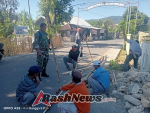 Patroli Wilayah Hari Minggu, Babinsa Beru Pererat Silaturahmi dengan Warga