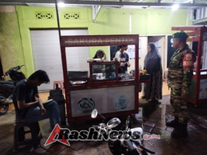 Patroli Malam Koramil 1628-01/Taliwang, Wujud Kehadiran TNI di Tengah Masyarakat