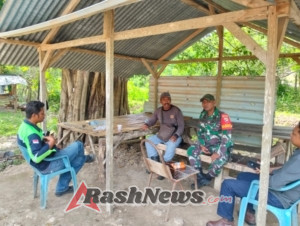 Patroli dan Komsos Babinsa Goa Perkuat Keamanan serta Silaturahmi dengan Masyarakat