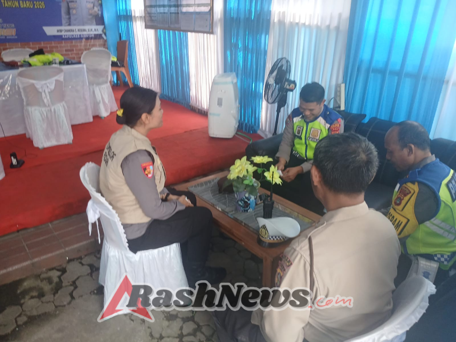 Polres Gianyar Berikan Pendampingan Psikologi kepada Personel Ops Lilin Agung 2025