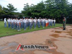 Serka I Gede Sika Dampingi Pembinaan Siswa SMAN 1