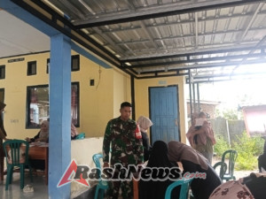 Sinergi TNI dan Masyarakat, Babinsa Belo Hadir Pastikan Posyandu Berjalan Tertib dan Lancar