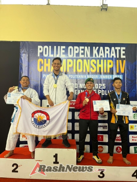 Torehan Prestasi Dalam Kejuaraan Karate Polije Cup IV Tahun 2025, 2 Prajurit Yonif 742/SWY Sabet Medali Emas