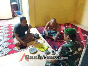Patroli Rutin Koramil Seteluk Pastikan Keamanan Masyarakat Terjaga