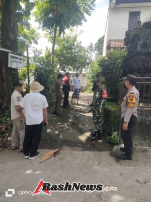 Bhabinkamtibmas Desa Banjar Anyar Mendampingi Kunjungan Komisi 1 DPRD Kabupaten Tabanan di Munduk Pacung Bingin Ambe