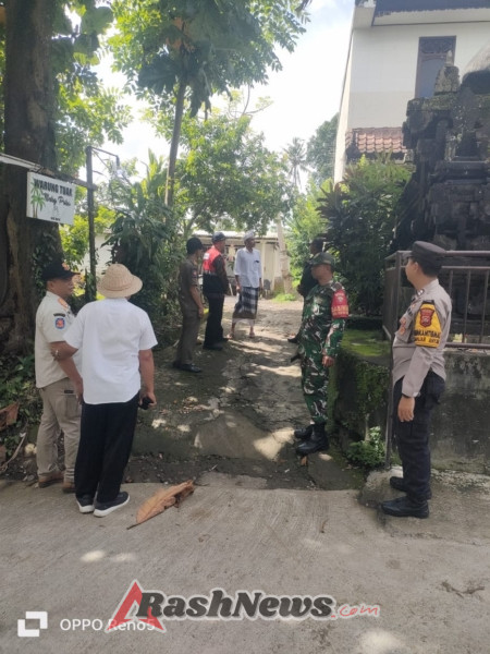 Bhabinkamtibmas Desa Banjar Anyar Mendampingi Kunjungan Komisi 1 DPRD Kabupaten Tabanan di Munduk Pacung Bingin Ambe