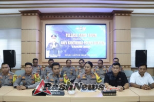 Polres Gianyar Tutup Tahun 2025, Tren Kejahatan Naik 15 Persen, Penyelesaian Kasus Meningkat Signifikan