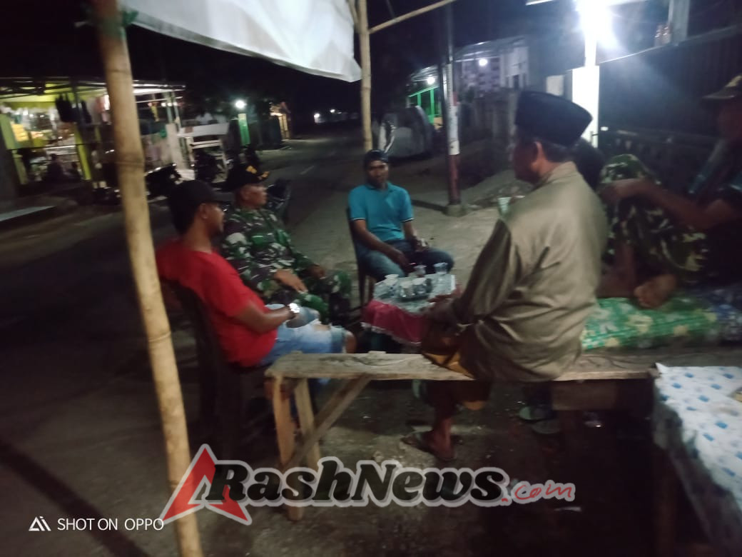 Kehadiran Babinsa di Ronda Malam Disambut Positif, Warga Dorebara Didorong Tingkatkan Kewaspadaan