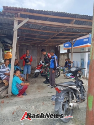 Komsos Babinsa Tuamese, Perkuat Sinergi TNI dan Masyarakat