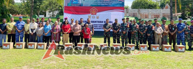 Binfungtaswilnas 2025, TNI Perkuat Ketahanan Sosial dan Stabilitas Perbatasan RI–RDTL