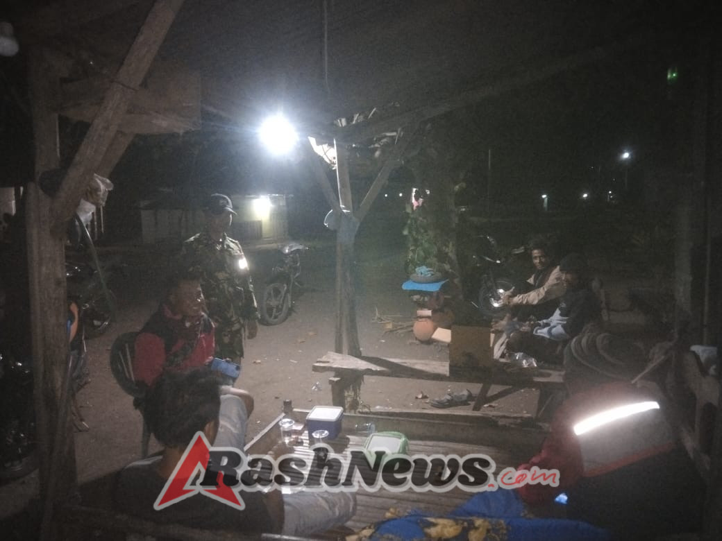 Sertu Syamaudin Ingatkan Pemuda Dusun Mandiri Jauhi Narkoba