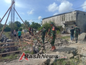 Kolaborasi Kodim 1628/SB dan PT Agrinas: Tinjauan Lapangan KDKMP Aikangkung Berjalan Lancar