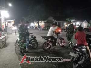Patroli Malam Babinsa Desa Semaya, Tekankan Keamanan, Kebersihan, dan Kerukunan Warga