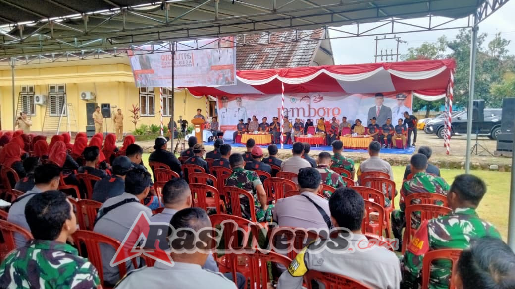 Dukung Program Pencegahan Gizi, Kasdim 1628 Hadir pada Jambore PDPGR Brang Rea 2025
