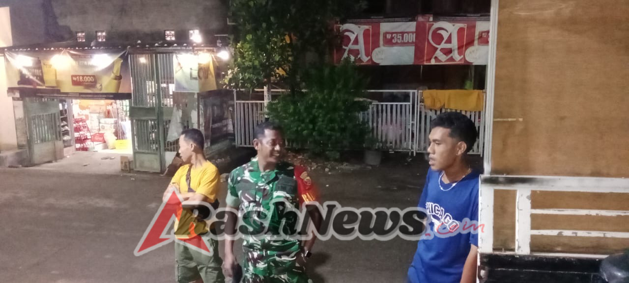 Koramil 1628-05/Jereweh Intensifkan Patroli Malam, Situasi Wilayah Aman