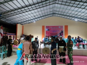 Wujud Sinergi TNI dan Perguruan Silat, Babinsa Labuhan Lalar Dampingi Kejurtin IV Naga Sakti Pembukaan Kejurtin IV Naga Sakti NTB