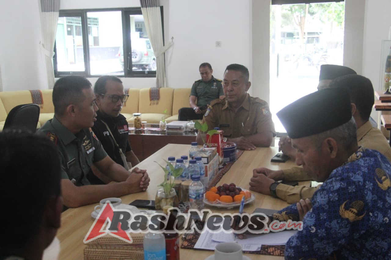 Utamakan Kepentingan Pendidikan, Dandim Lombok Timur Putuskan Tunda Pembangunan Strategis