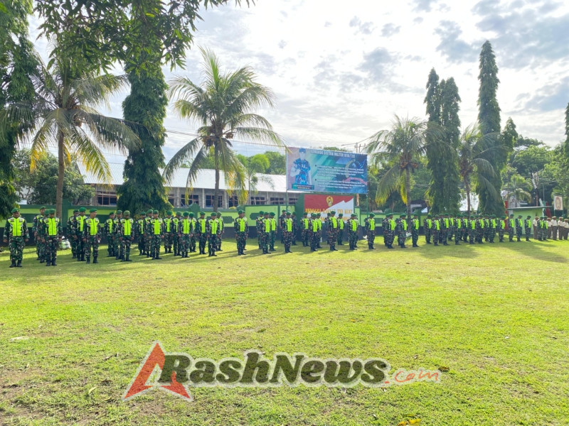 Kodim 1618/TTU Gelar Apel Siaga, Pastikan Keamanan Malam Pergantian Tahun Baru 2026