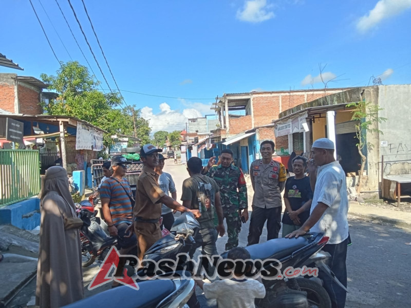 Babinsa Koramil Dompu Himbau Warga Bangun Hubungan Humanis