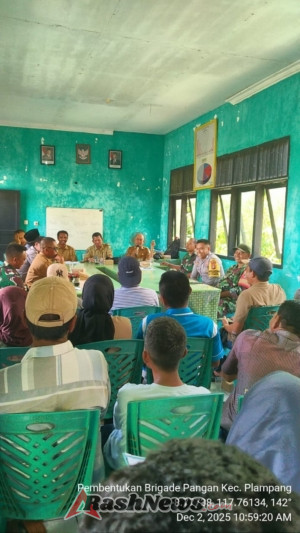 Koramil 1607-02/Empang Tegaskan Komitmen Dalam Pembentukan Brigade Pangan Plampang