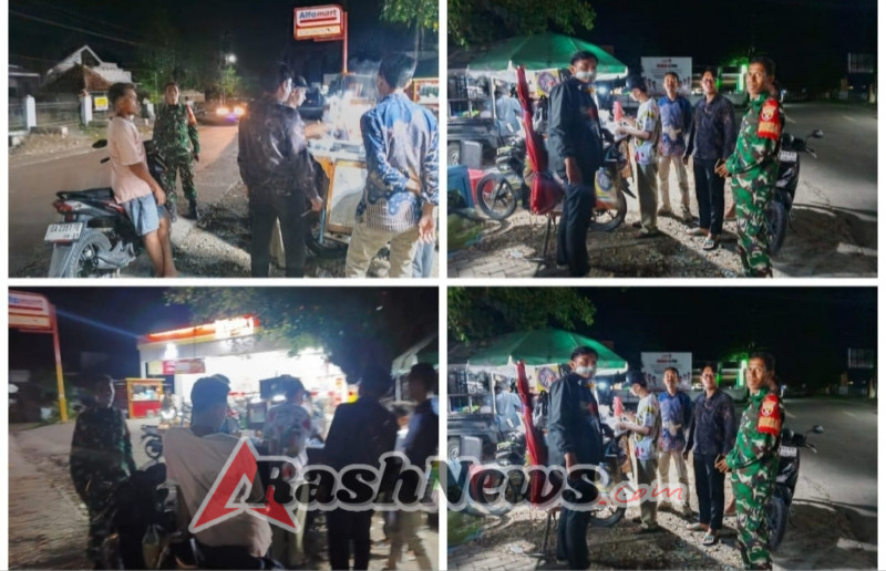 Jaga Stabilitas Keamanan, Koramil 1607-08 Gencarkan Patroli di Titik Strategis