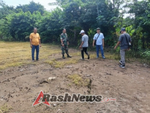 Babinsa dan Tim SPPG Bersinergi Tinjau Lokasi Pembangunan Dapur MBG