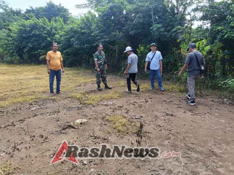 Babinsa dan Tim SPPG Bersinergi Tinjau Lokasi Pembangunan Dapur MBG