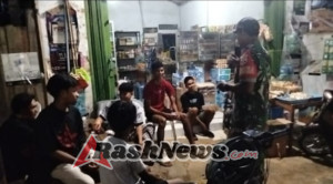 Pantau Wilayah Rawan, Koramil 1607-02/Empang Intensifkan Patroli Kamtibmas dan Kebencanaan
