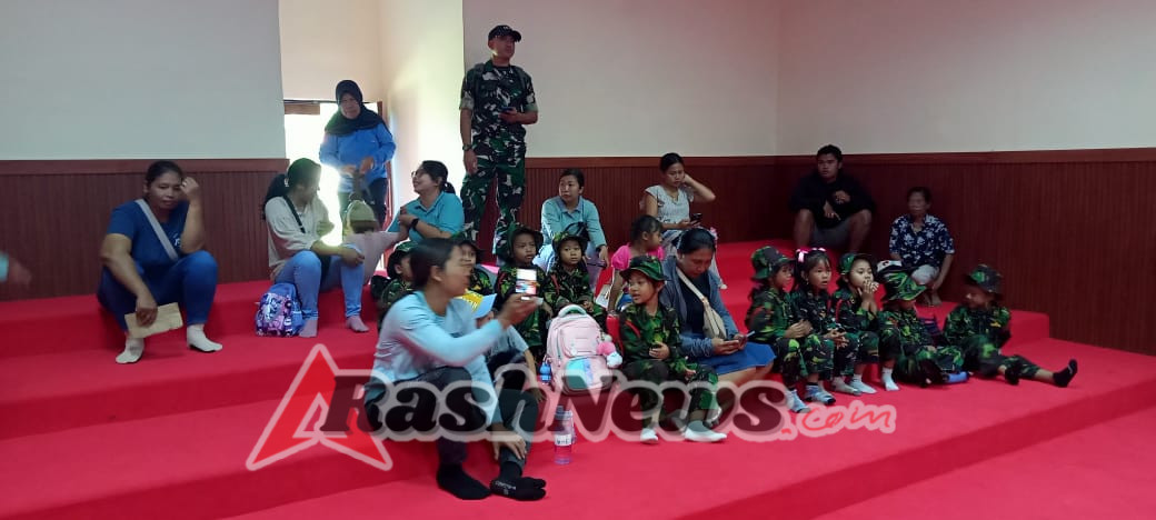 Pendampingan Edukasi TK Kartika VII-15 di Museum Manusia Purbakala Gilimanuk