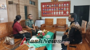 Dandim Dan Kepala Kantor Kemenag RI Klungkung Bertemu, Bahas Sinergi Sambut Hari Amal Bhakti Kemenag RI Ke 80
