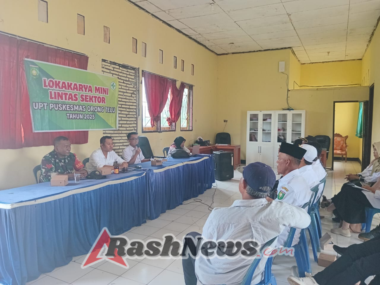 ‎Koramil 03/Ropang Bersinergi dengan Lintas Sektor Demi Kesehatan Masyarakat Orong Telu